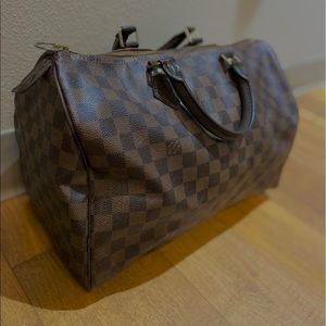 LOUIS VUITTON Damier Ebene Speedy 35